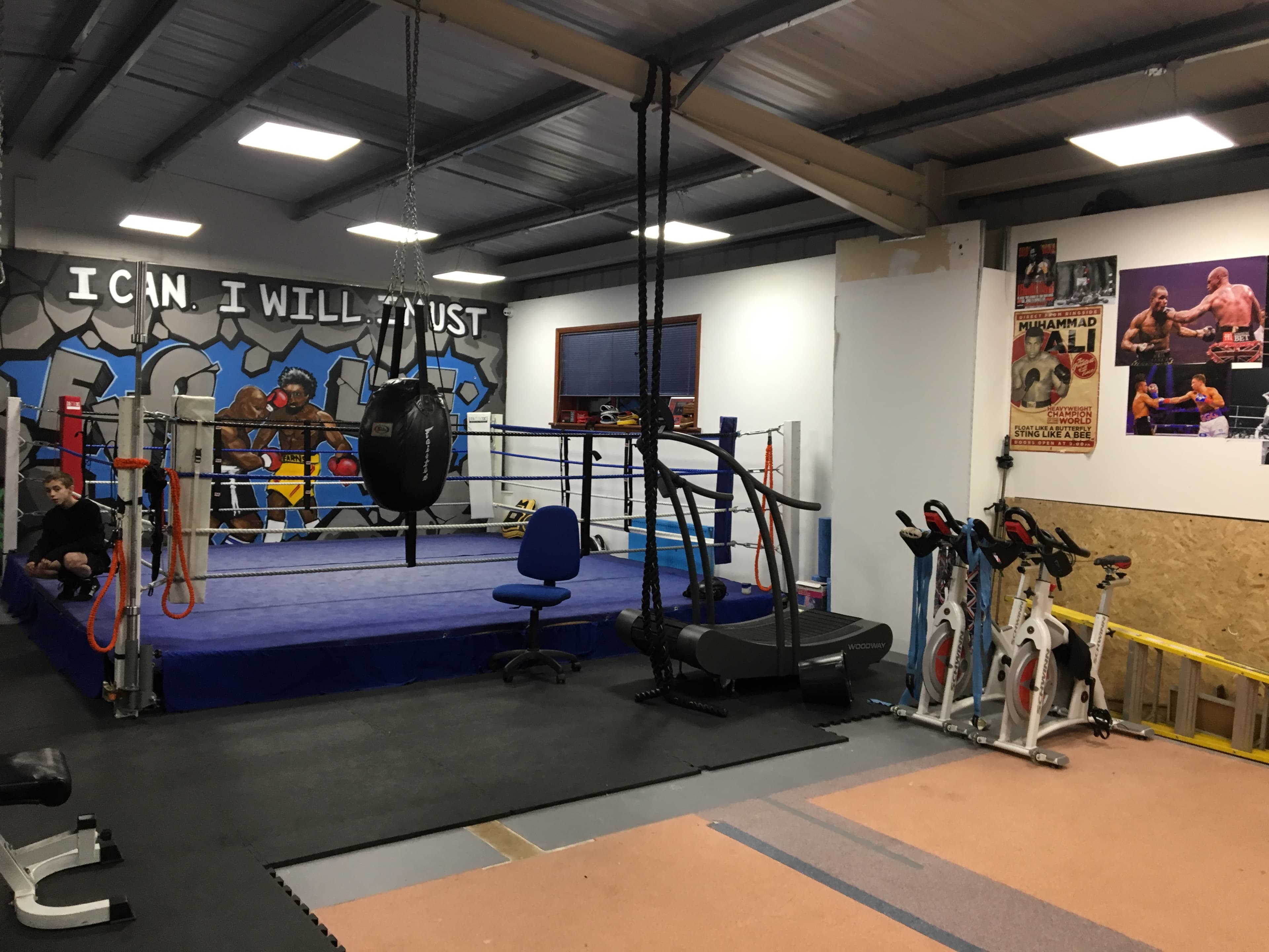 Sparring at Evolve