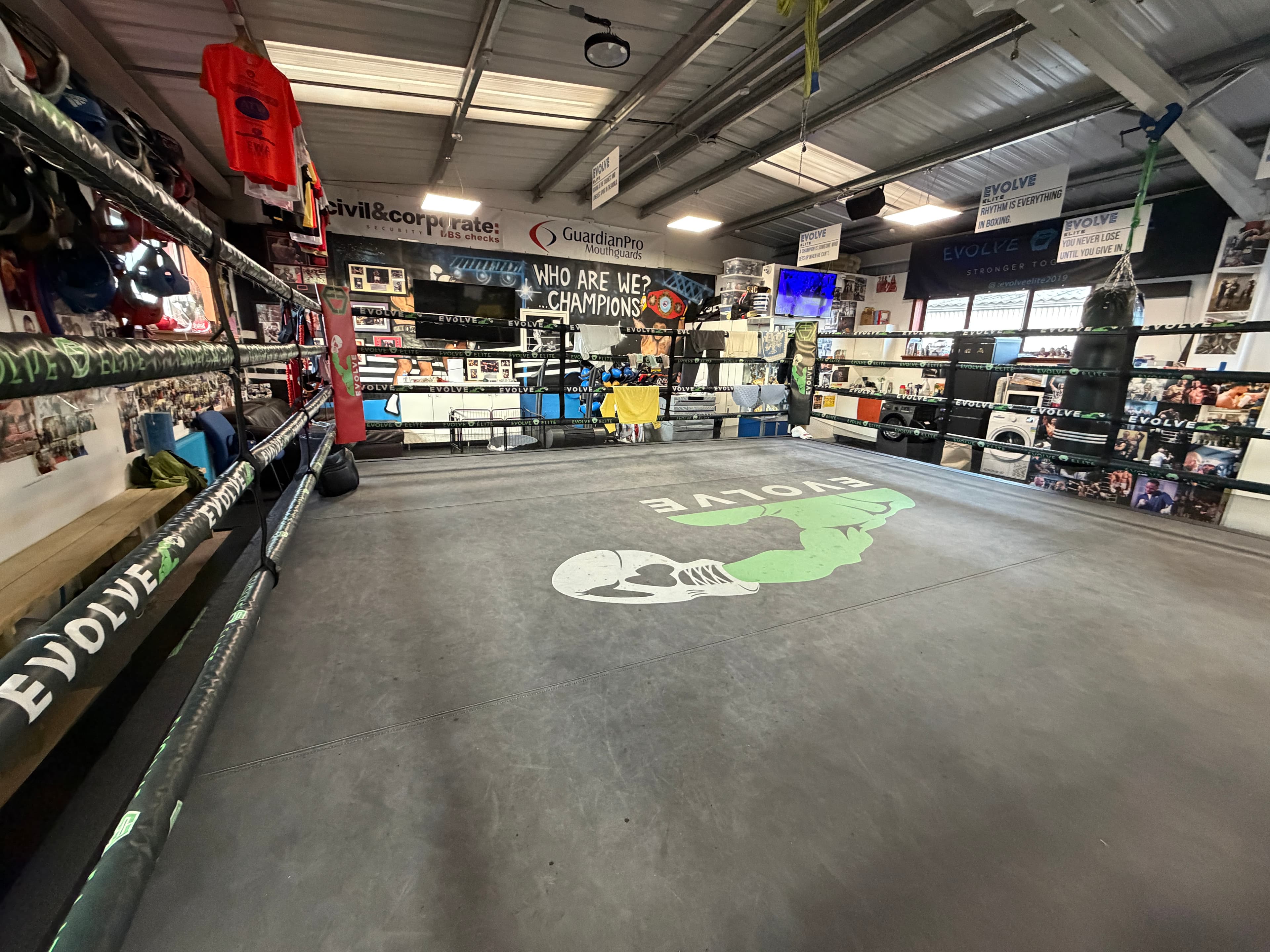 Inside the Evolve gym